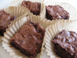 Chewy Cherry Brownies