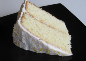 Slice of Lemon Cake