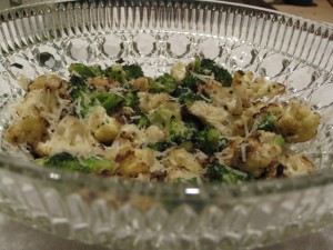 Broccoli and Cauliflower Stir Fry